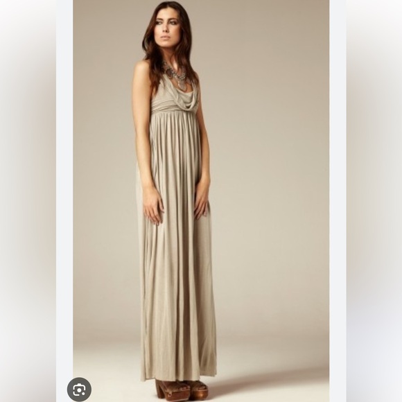 All Saints Dresses & Skirts - All Saints Beige Maxi Dress